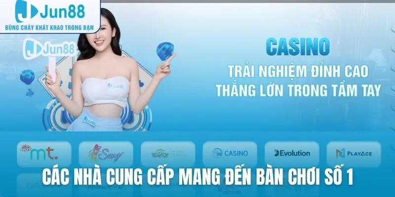 Các nhà cung cấp mang đến bàn chơi số 1