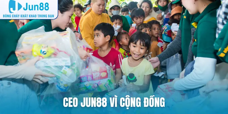 CEO Jun88 vì cộng đồng