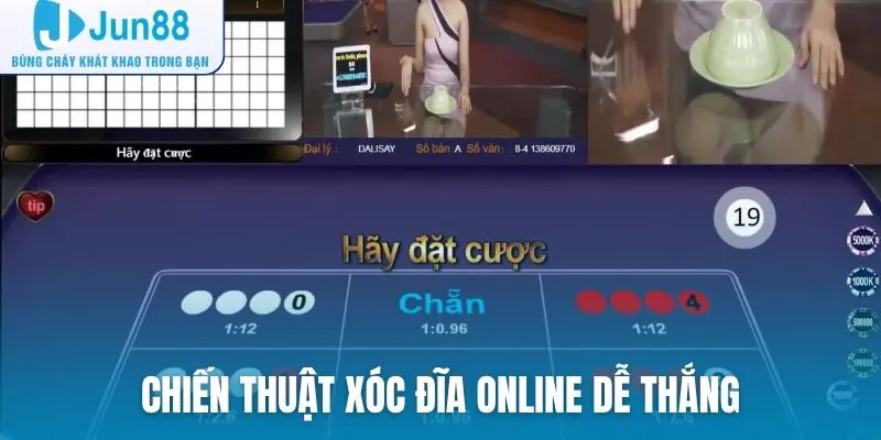 Chiến thuật hay để giúp bạn đánh xóc đĩa online dễ thắng hơn