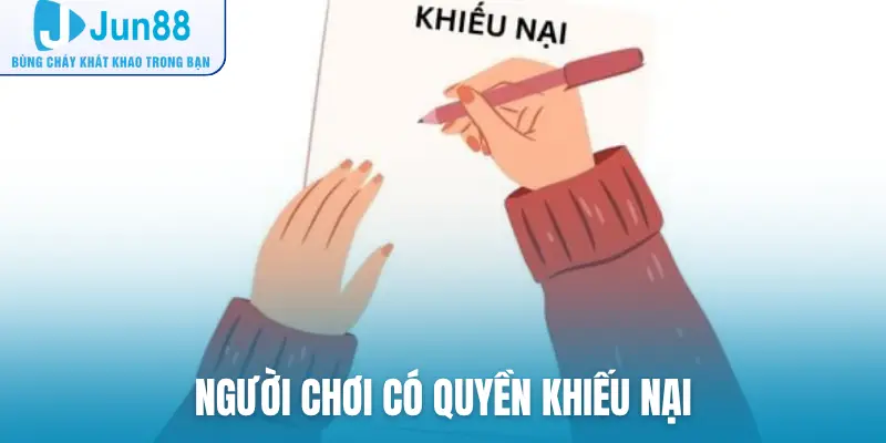 Câu hỏi thường gặp - Người chơi có quyền khiếu nại