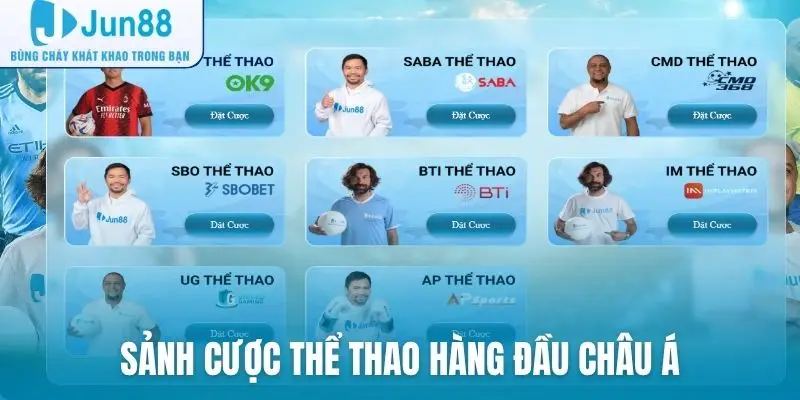Sảnh cược thể thao hàng đầu châu Á